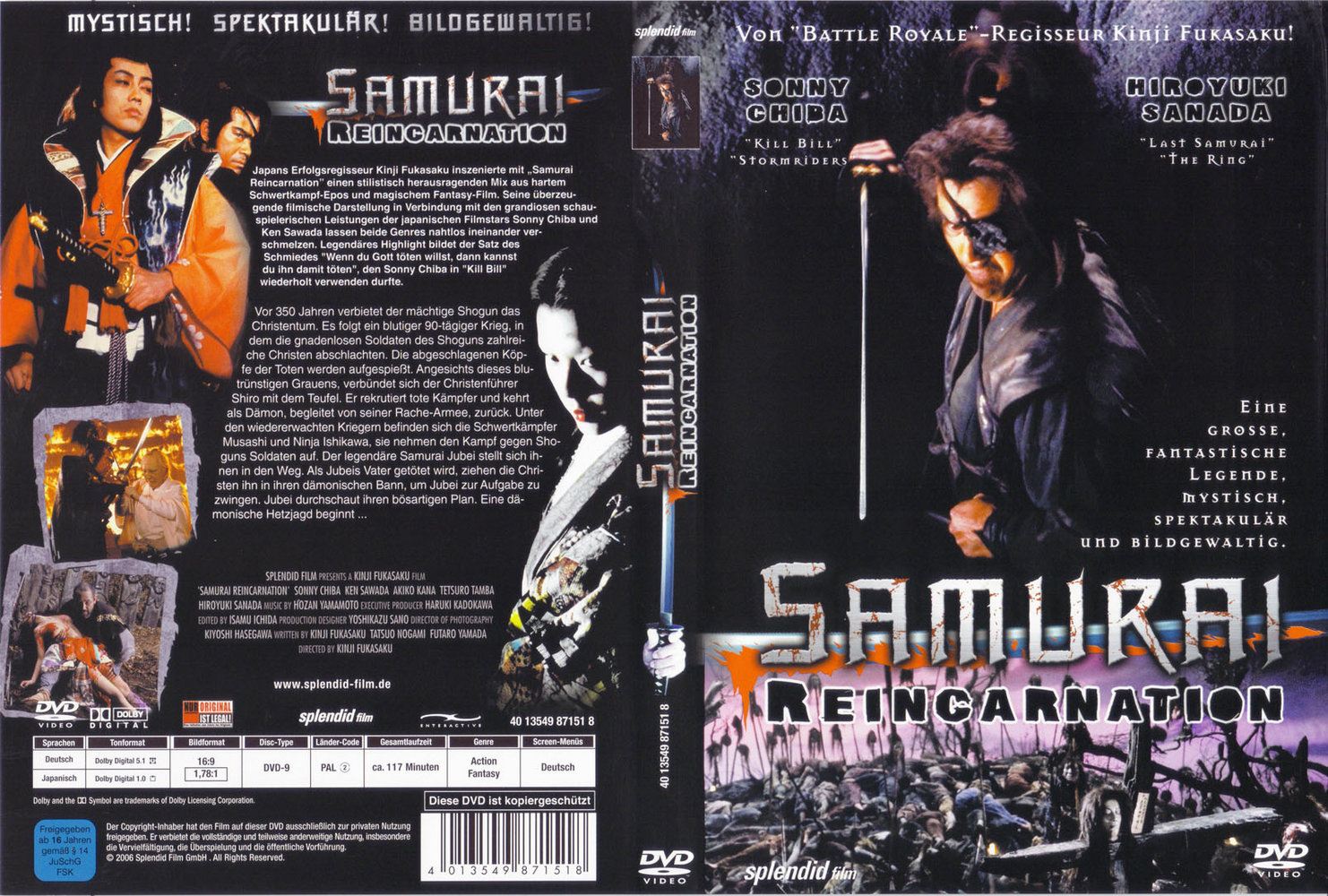 filmy sztuki walki karate - Samurai Reincarnation.jpg