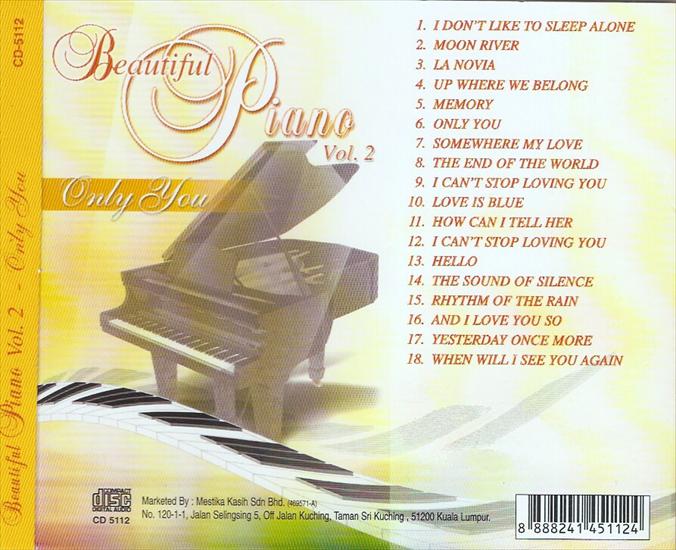 Beautiful Piano BuryWilk - 00 - va - beautiful piano vol 2 only you - 2007 - cover 2 - cec.jpg