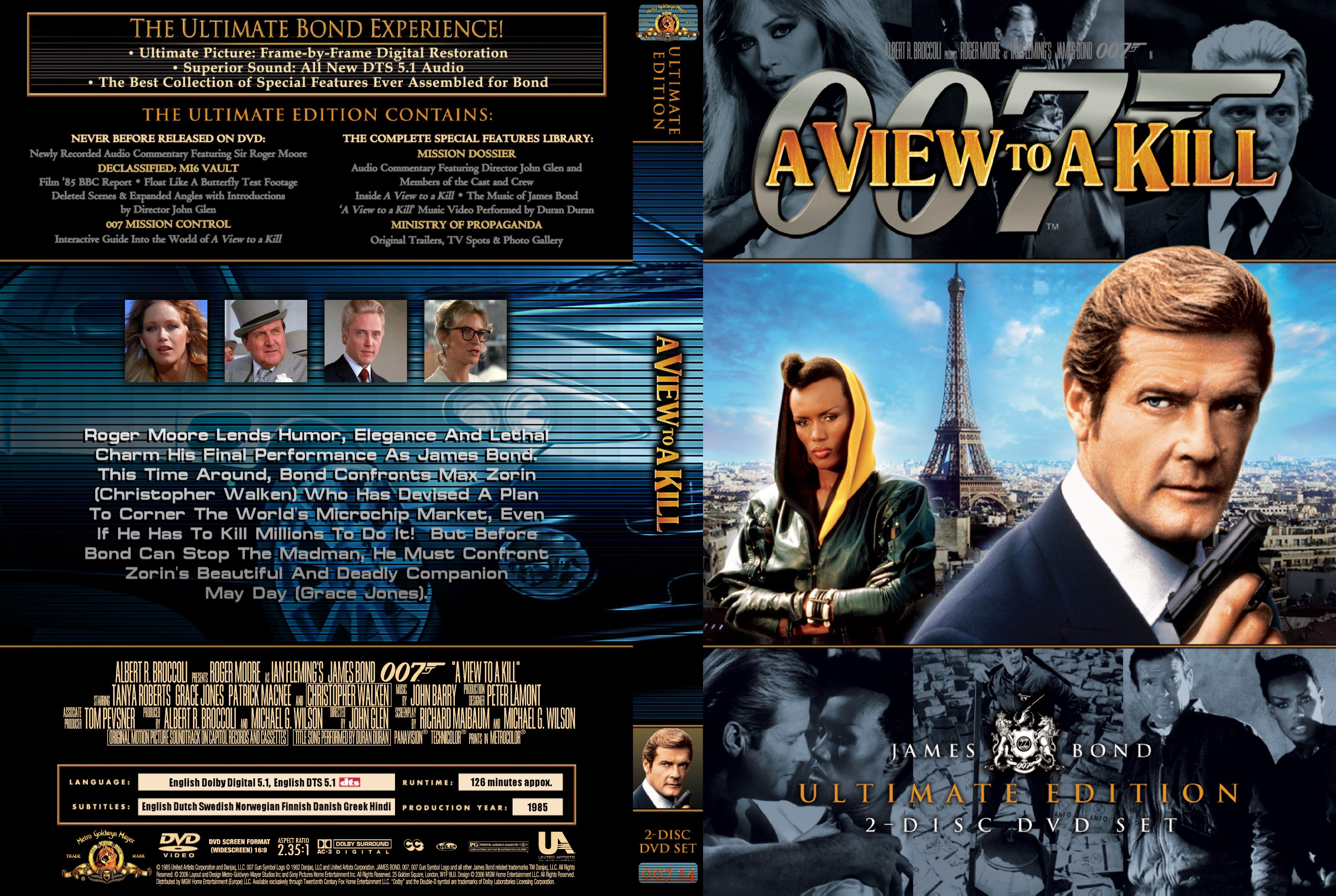James Bond - 007 ... - James Bond H 007-14 Zabójczy widok - A View to a Kill 1985.05.22 DVD ENG.jpg