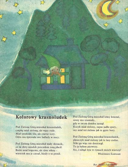 O krasnoludkach - Włodzimierz Scisłowski-Kolorowy krasnoludek.jpg