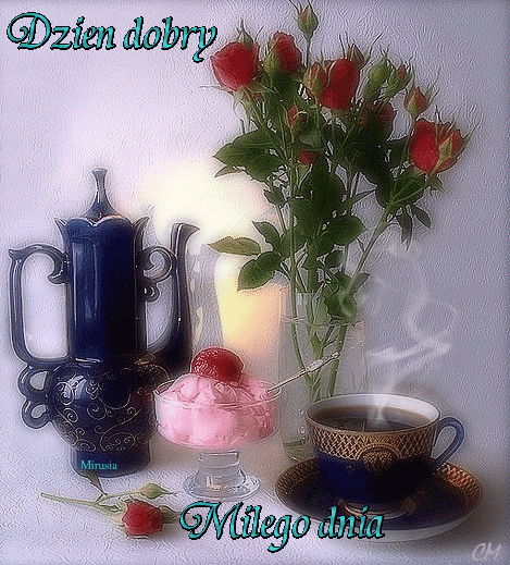 4b - Dzień Dobry - dzien dobry kawa kwiaty migmilego dnia.gif.gif