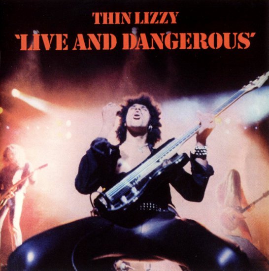 Okładki - Albumy - Live And Dangerous - Thin Lizzy Front 1978.jpg