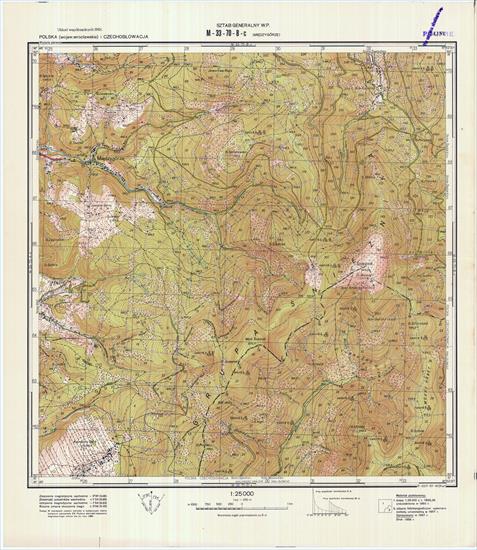 Mapy topograficzne LWP 1_25 000 - M-33-70-B-c_MIEDZYGORZE_1958.jpg