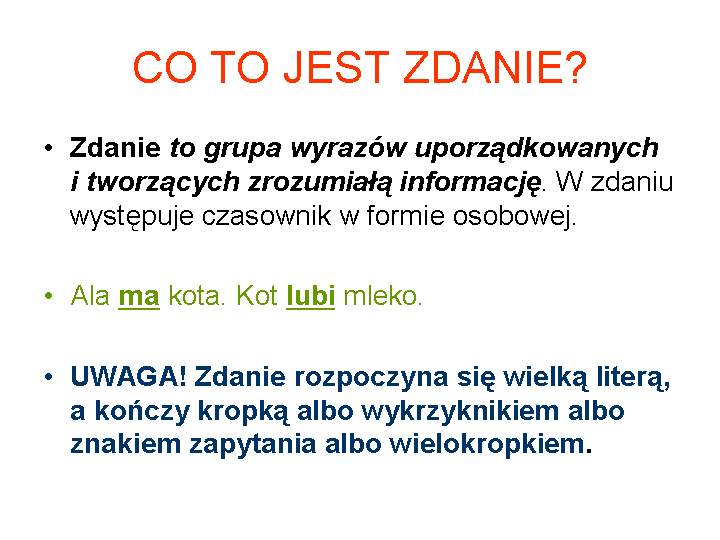 Informacje na tablicę - schemat_co_to_jest_zdanie.gif