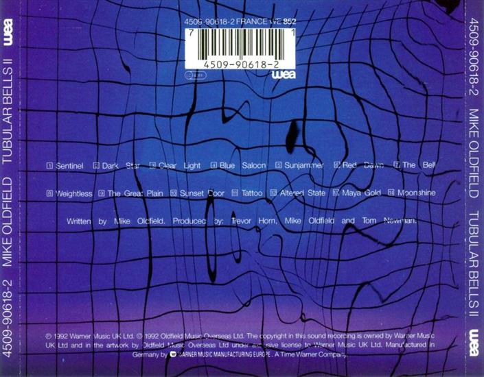 1992 Tubular Bells II - Tubular Bells II cover- back.jpg