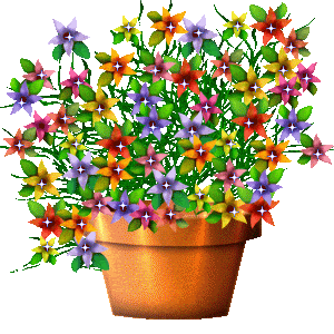 Kwiaty i owoce - bukiet swiecący.gif
