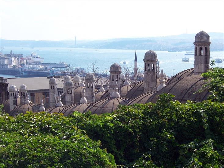architektura 1 - Suleiman Mosque in Istanbul - Turkey view to Bosphorus.jpg