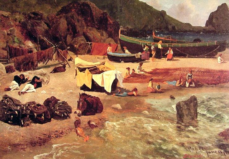 Albert Bierstadt 1830-1902 - Fishing_Boats_at_Capri.jpg