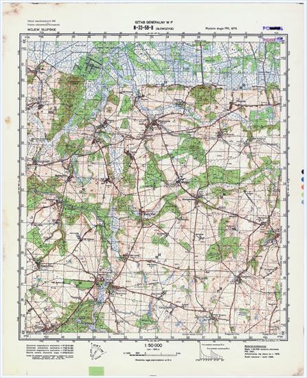 Mapy topograficzne LWP 1_50 000 - N-33-59-B_GLOWCZYCE_1977.jpg