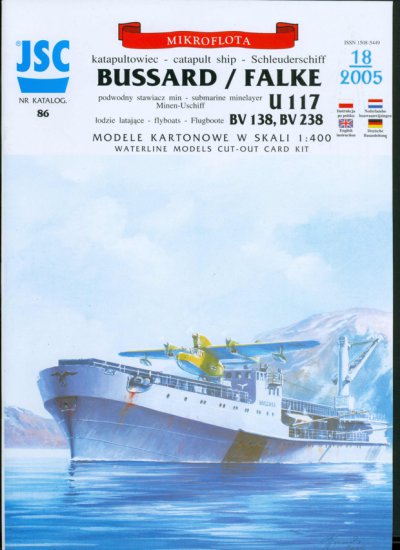 086 - Katapultowiec Bussard Falke, Podwodny Stawiacz Min U 117 - Cover.jpg