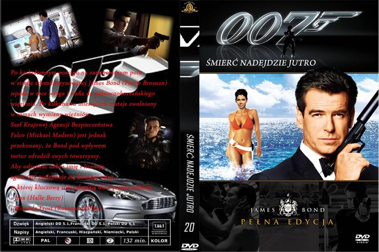 James Bond - 007 Comp... - James Bond C 007-20 Śmierć nadejdzie jutro - Die Another Day 2002.11.18 DVD PL.jpg