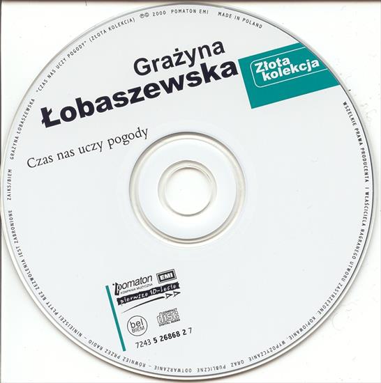 Grazyna Lobaszews... - GRAŻYNA ŁOBASZEWSKA - 2000 Czas nas uczy pogody - Złota kolekcja CD.jpg