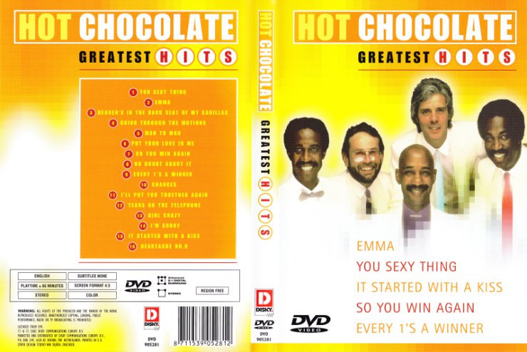Private Collection DVD oraz cale płyty - chot chocolate dvd.jpg
