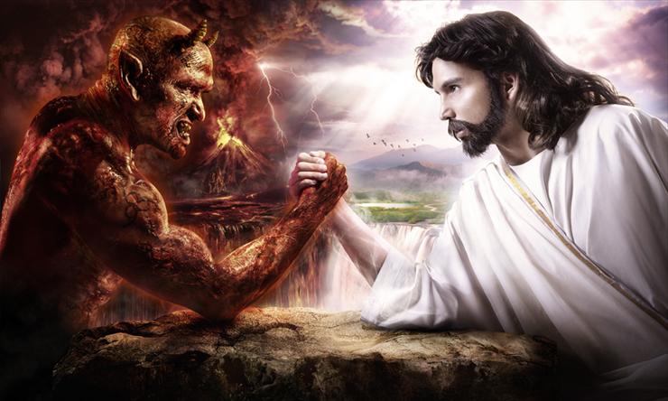 Tapety - Tapeciarnia - Devil_vs_Jesus.jpg