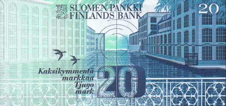 Banknoty Finlandia - finlandp123-20Markkaa-19931997-donated_b.jpg