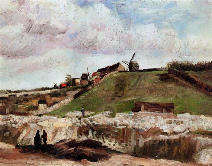 Vincent van Gogh 1853-1890 - Van_Gogh_Vincent_Montmartre_the_Quarry_and_Windmills.jpg