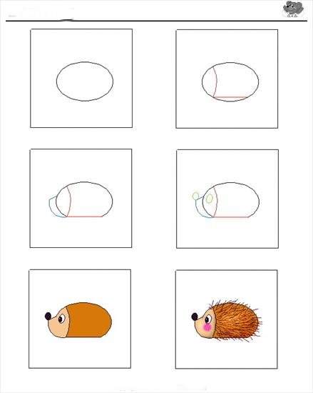 Kurs Rysowania Dla Dzieci  - jeż.jpg
