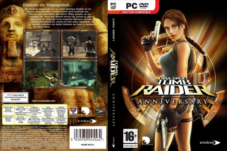 Okładki do gier - Tomb Raider Aniversary German.jpg