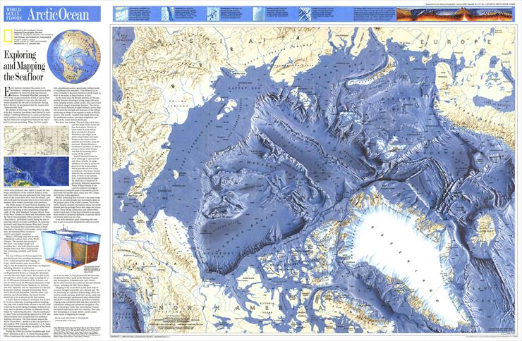 Mapy National Geographic. 539 map. Wysoka jakość - Arctic Ocean 1990.jpg