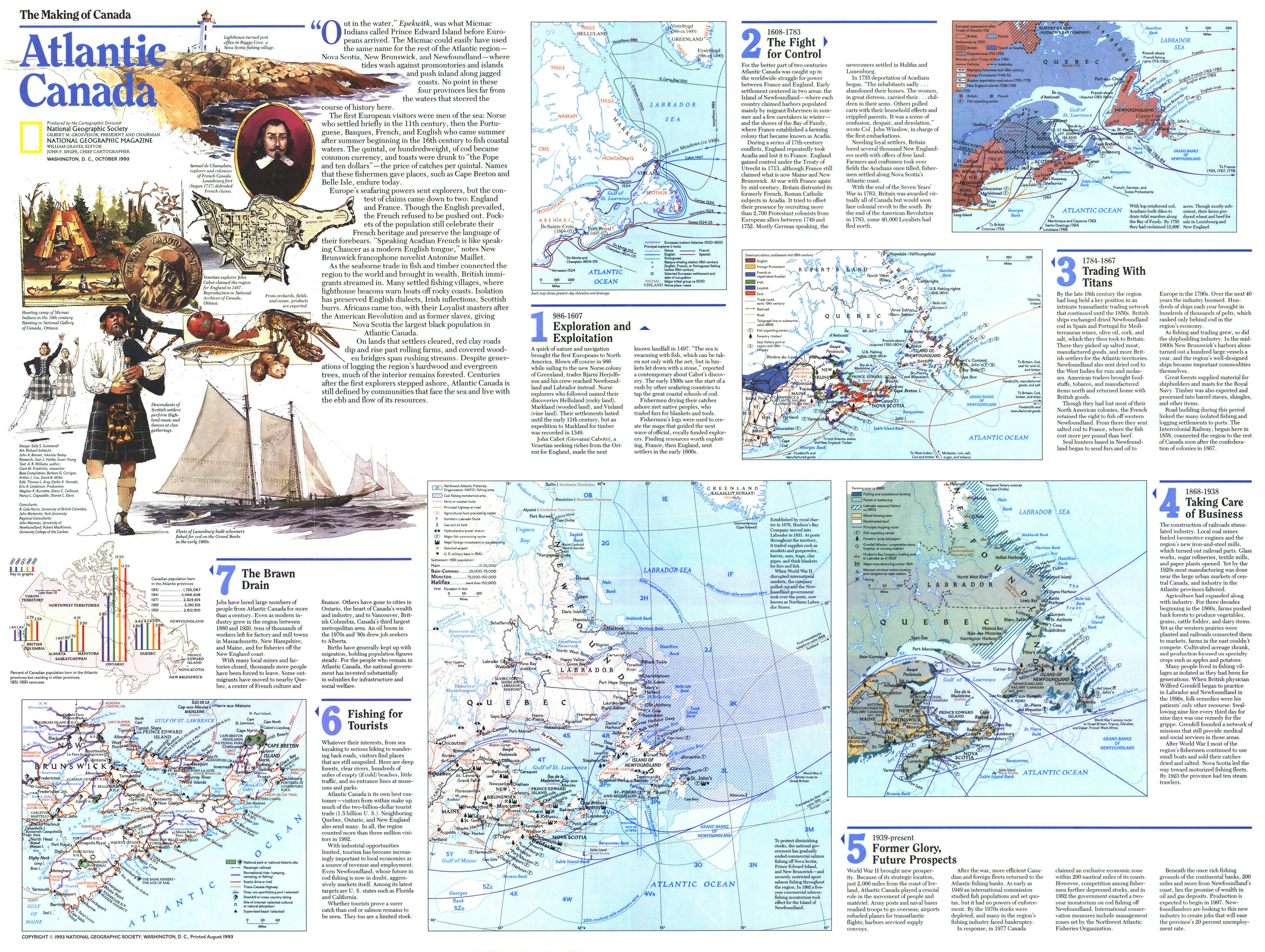 Mapy - różne - Canada - Atlantic 2 1993.jpg