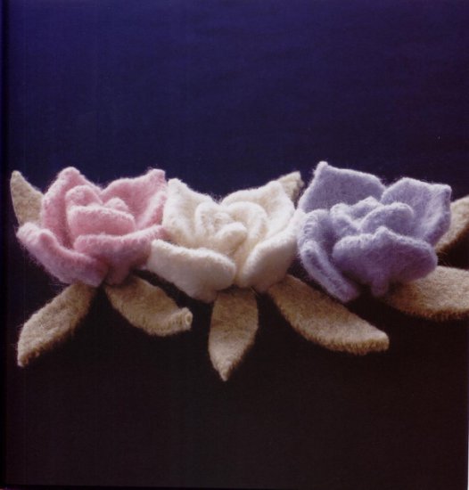 Piękne Kwiaty z Dzianiny Knitted Flowers NE - 0125.jpg