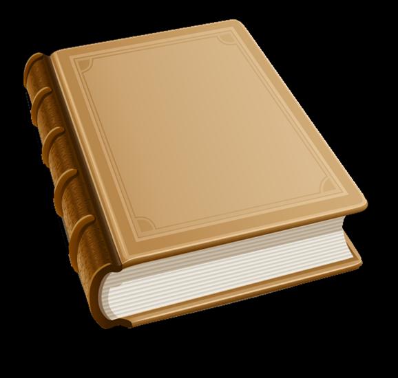 Książki,listy,koperty-png - old-book-with-blank-cover kopia.png