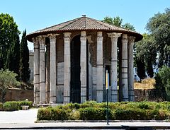 Historia sztuki - architektura Rzym - obrazy - Temple_of_Hercules_Rome.jpg