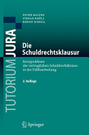 Deutsch im Beruf - Die Schuldrechtsklausur Kernprobleme der vertragli...ldverhltnisse in der Fallbearbeitung Tutorium Jura.jpg