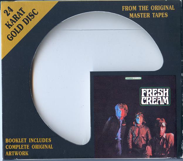 1966 Fresh Cream Remastered, 24K Gold Disc - Front.jpg