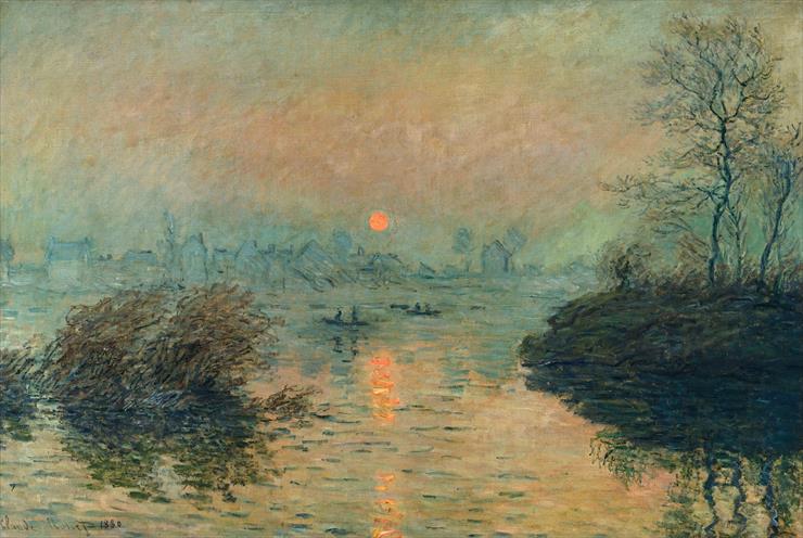 1879-1890 - Claude Monet - Sunset on the Seine, Winter Effect 1880.jpg
