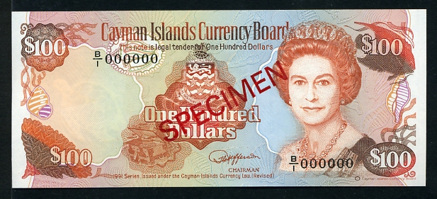 Cayan Islands - CaymanIslandsP15s-100Dollars-1991-donatedTDS_f.jpg
