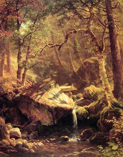 Albert Bierstadt 1830-1902 - The Mountain Brook 1863.jpg