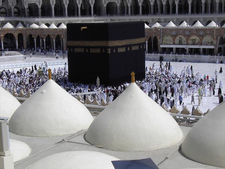 Architektura - Masjid Al Haram in Makkah - Saudi Arabia domes.jpg