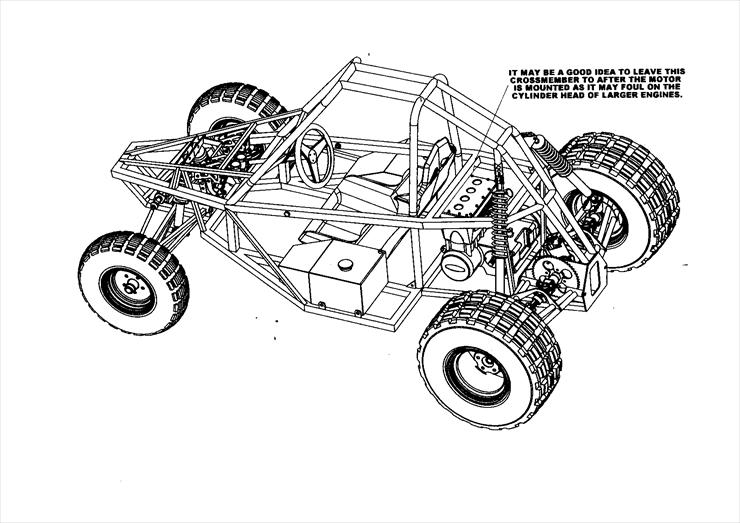 planos buggy buggy drawings - vista trasera izquierda.bmp