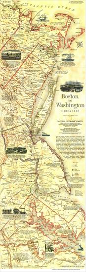 MAPS - National Geographic - USA - Boston to Washington 1830.jpg