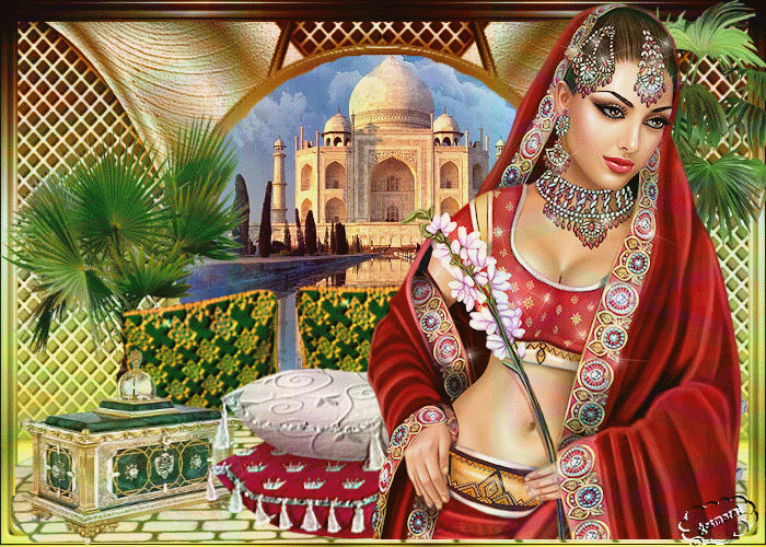 Kobiety Orientu - Hinduska 2.gif