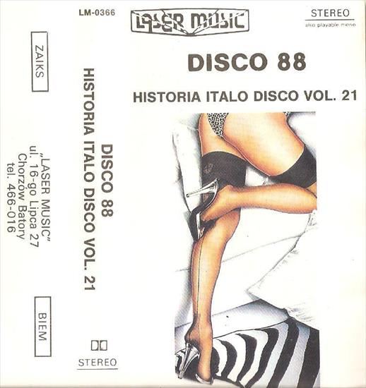 Super Disco 88 Historia Italo Disco Vol.21 - Disco 88 Front MC.jpg