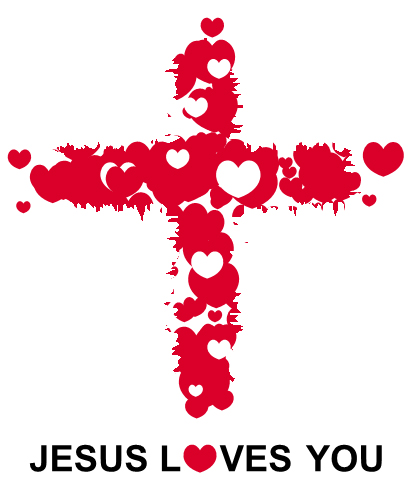 Tapety Chrześcijańskie i inne - jesus_loves_you.jpg