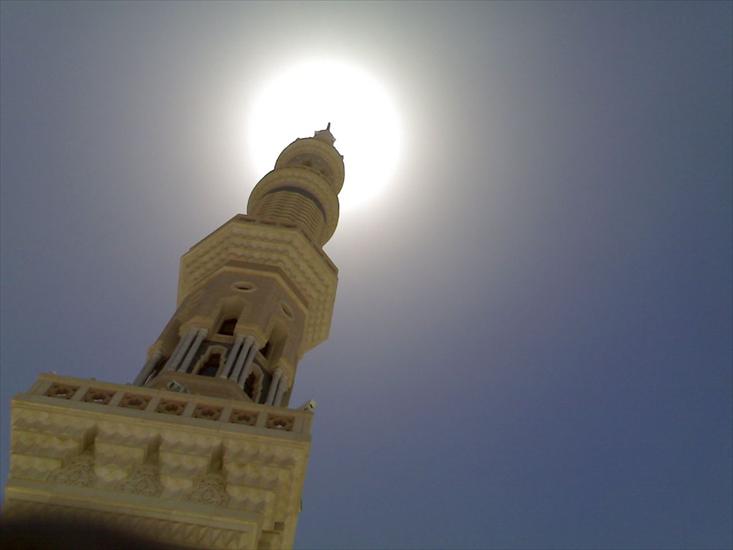 Architektura - Masjid Al Nabawi in Madinah - Saudi Arabia minarett.jpg