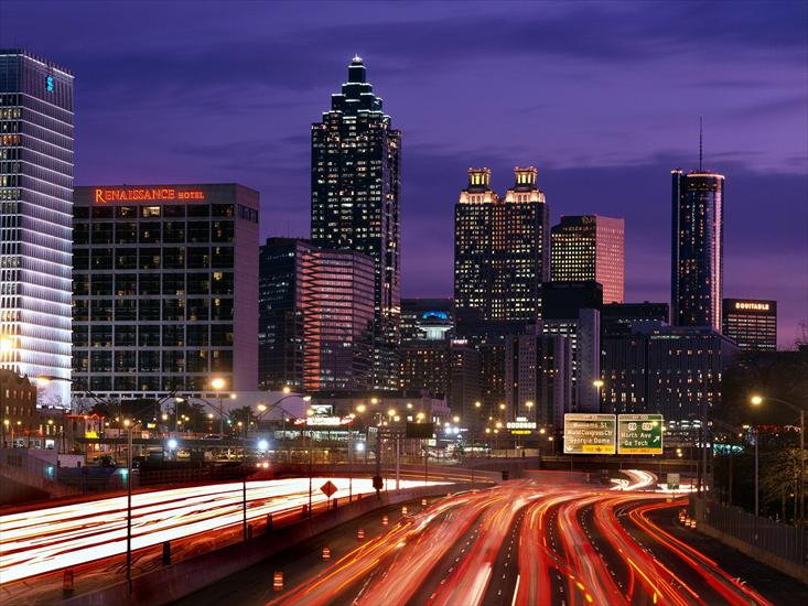  Miasta  świata HD - Dusk, Atlanta, Georgia.jpg