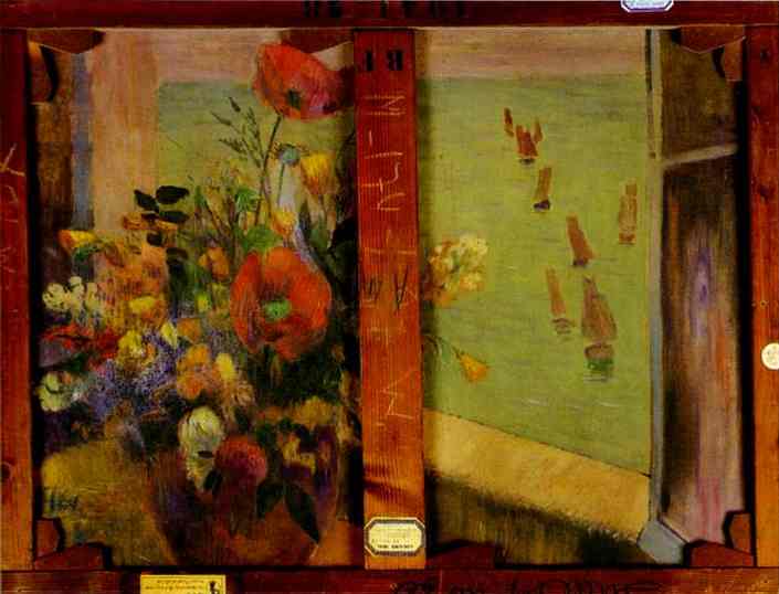 Paul gaugin - Gauguin - Bouquet Of Flowers With A Window Open To The Sea.jpg