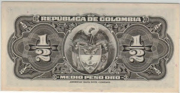 Columbia - ColombiaP345a-HalfPesoOro-1953-donatedjr_b.jpg