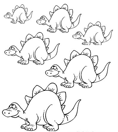 Dinozaury - DinoSizesBW.jpg