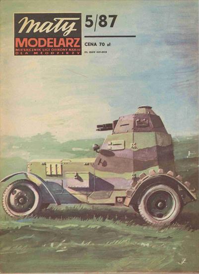 Maly Modelarz 1987-05 - Polskie Samochody Pancerne Wz.28, Wz.29, Wz.34 - A.jpg