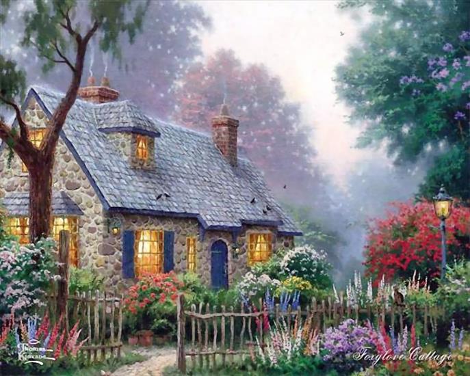 BAJECZNE-BAJKOWE OBRAZKI - Thomas Kinkade 47.jpg