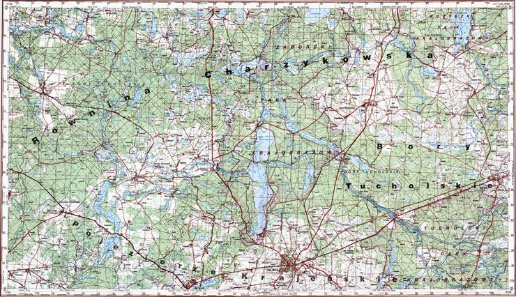 Topograficzna mapa Polski - n33-83-84-Chojnice.jpg