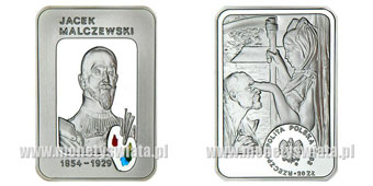 Srebrna kolekcja - 20 złotych Jacek Malczewski 1854-1929 srebro 2003 r..jpg