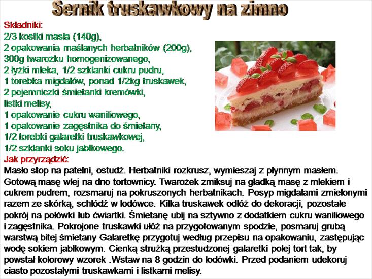 SERNIKI - sernik truskawkowy na zimno.GIF