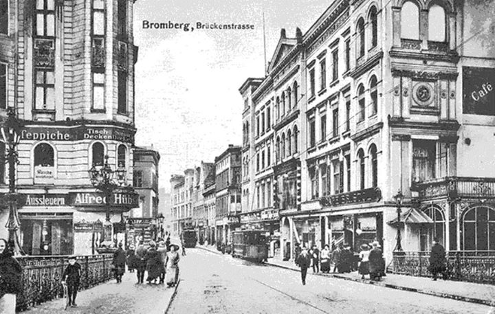 Bydgoszcz na starej fotografii - Mostowa około 1910 r.jpg
