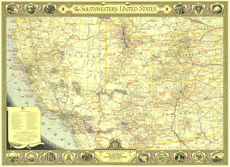 Ameryka - USA - Southwestern 1940.jpg
